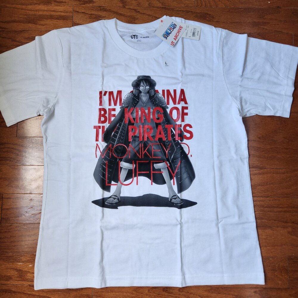 NWT Uniqlo UT ARCHIVE Tees Short-sleeves White Men (L)